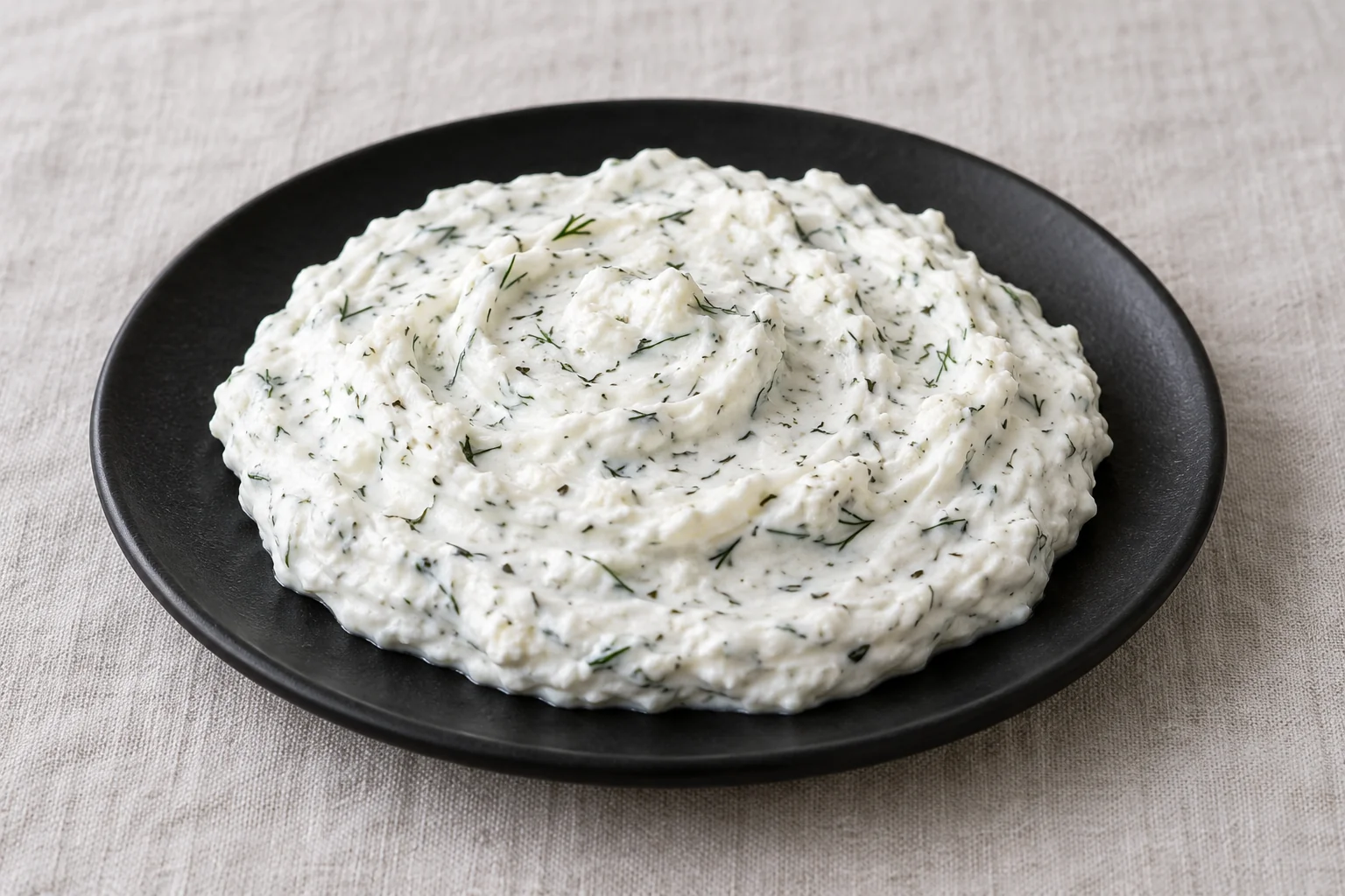 Хайдари с фетой, укропом и мятой